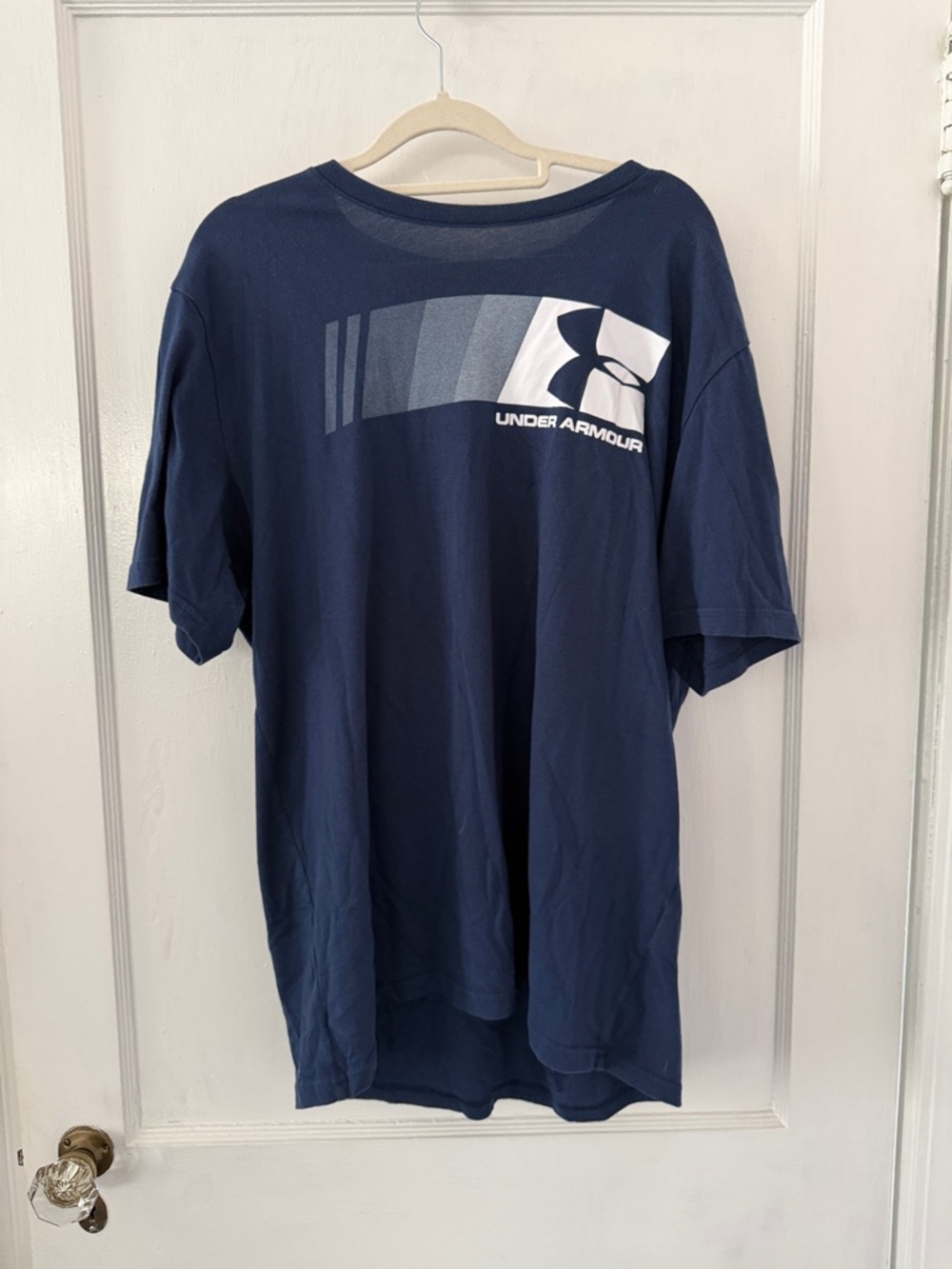 Under Armour Men’s Navy Logo Graphic Short Sleeve Tee